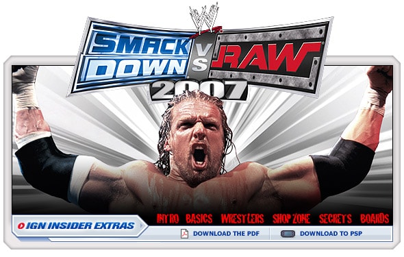 WWE Smackdown vs Raw 2007 PC Game Free Download