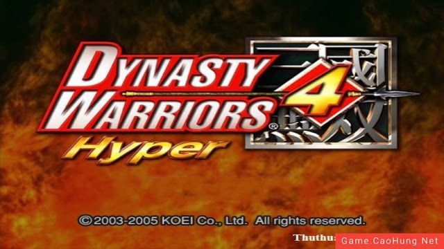 Dynasty Warrior 4 Hyper PC Download Free