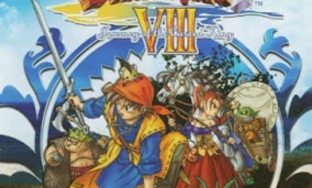 Dragon Quest VIII Journey of the Cursed King PS2 GAME ISO