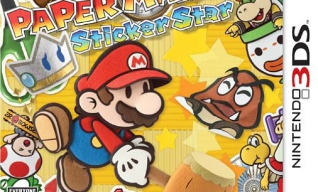 Paper Mario Sticker Star 3DS DECRYPTED for Citra