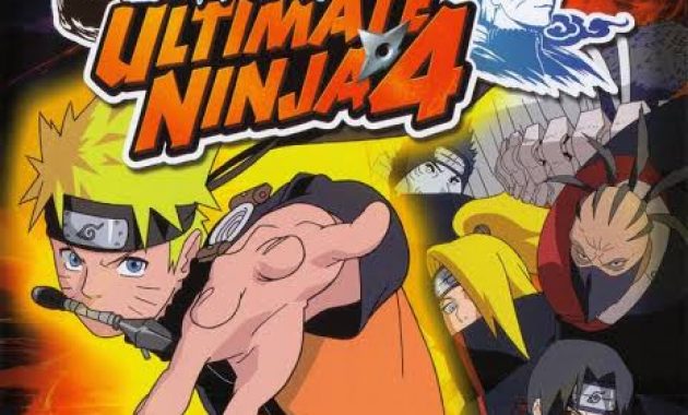 Naruto Shippuden: Ultimate Ninja 4 PS2 GAME ISO