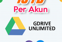 Jual Akun Google Drive Unlimited Cuman 15k per Akun